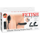 FETISH FANTASY SERIES VIBRATING INFLATABLE SERIES WITHOUT STRAP-ON